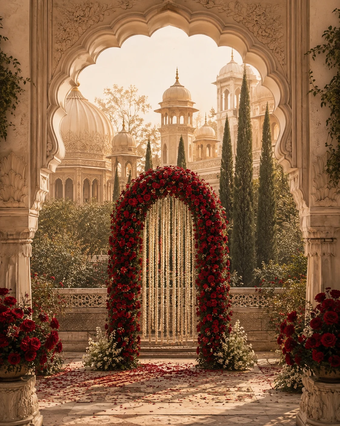 Crimson Courtyard