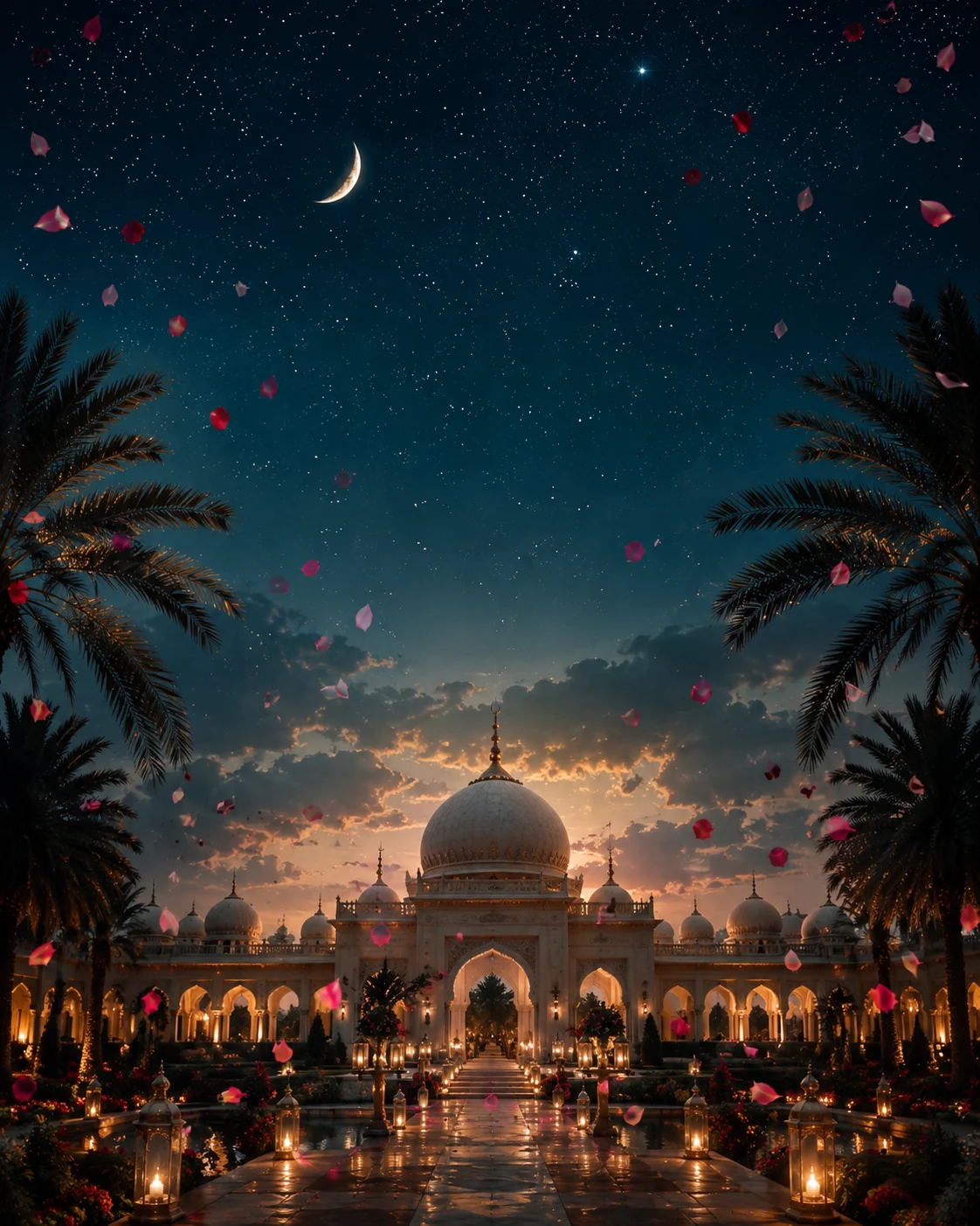 Moonlit Rose